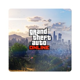 Магнит виниловый Квадрат с принтом GTA ONLINE в Тюмени, полимерный материал с магнитным слоем | размер 9*9 см, закругленные углы | Тематика изображения на принте: grand theft auto 2 | grand theft auto 3 | grand theft auto v | grand theft auto: san andreas | grand theft auto: vice city | gta 1 | gta 2 | gta 3 | gta 4 | gta 5 | gta online | gta v | город | игры