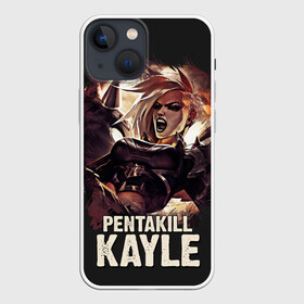 Чехол для iPhone 13 mini с принтом Kayle в Тюмени,  |  | jinx | kda | league | lol | moba | pentakill | riot | rise | rus | skins | варвик | варус | воин | легенд | лига | лол | маг | стрелок | танк | чемпион