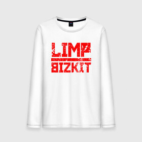 Мужской лонгслив хлопок с принтом LIMP BIZKIT в Тюмени, 100% хлопок |  | dj lethal | limp bizkit | rock | джон отто | лимп бизкит | майк смит | музыка | роб уотерс | рок | сэм риверс | терри бальзамо | уэс борланд | фред дёрст