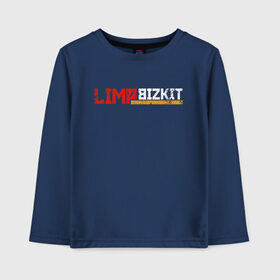 Детский лонгслив хлопок с принтом LIMP BIZKIT в Тюмени, 100% хлопок | круглый вырез горловины, полуприлегающий силуэт, длина до линии бедер | dj lethal | limp bizkit | rock | джон отто | лимп бизкит | майк смит | музыка | роб уотерс | рок | сэм риверс | терри бальзамо | уэс борланд | фред дёрст