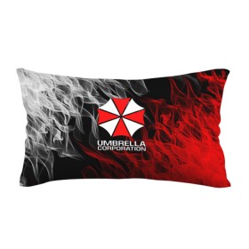 Подушка 3D антистресс с принтом UMBRELLA CORP в Тюмени, наволочка — 100% полиэстер, наполнитель — вспененный полистирол | состоит из подушки и наволочки на молнии | ada wong | biohazard | leon | nemesis | project resistance | raccoon city | re2 | resident evil 2 | rpd | stars | umbrella | ада вонг | амбрелла | немесис | ужасы