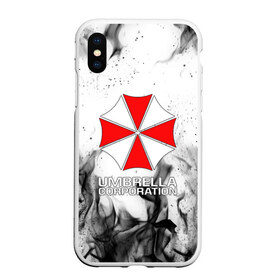 Чехол для iPhone XS Max матовый с принтом UMBRELLA CORP в Тюмени, Силикон | Область печати: задняя сторона чехла, без боковых панелей | ada wong | biohazard | leon | nemesis | project resistance | raccoon city | re2 | resident evil 2 | rpd | stars | umbrella | ада вонг | амбрелла | немесис | ужасы