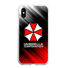 Чехол для iPhone XS Max матовый с принтом UMBRELLA CORP в Тюмени, Силикон | Область печати: задняя сторона чехла, без боковых панелей | ada wong | biohazard | leon | nemesis | project resistance | raccoon city | re2 | resident evil 2 | rpd | stars | umbrella | ада вонг | амбрелла | немесис | ужасы