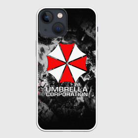 Чехол для iPhone 13 mini с принтом UMBRELLA CORP | АМБРЕЛЛА КОРП в Тюмени,  |  | ada wong | biohazard | leon | nemesis | project resistance | raccoon city | re2 | resident evil 2 | rpd | stars | umbrella | ада вонг | амбрелла | немесис | ужасы