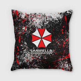 Подушка 3D с принтом UMBRELLA CORP | АМБРЕЛЛА КОРП (Z) в Тюмени, наволочка – 100% полиэстер, наполнитель – холлофайбер (легкий наполнитель, не вызывает аллергию). | состоит из подушки и наволочки. Наволочка на молнии, легко снимается для стирки | ada wong | biohazard | leon | nemesis | project resistance | raccoon city | re2 | resident evil 2 | rpd | stars | umbrella | ада вонг | амбрелла | немесис | ужасы