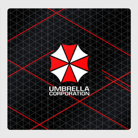 Магнитный плакат 3Х3 с принтом UMBRELLA CORP | АМБРЕЛЛА КОРП в Тюмени, Полимерный материал с магнитным слоем | 9 деталей размером 9*9 см | Тематика изображения на принте: ada wong | biohazard | leon | nemesis | project resistance | raccoon city | re2 | resident evil 2 | rpd | stars | umbrella | ада вонг | амбрелла | немесис | ужасы