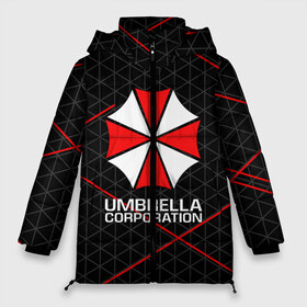 Женская зимняя куртка 3D с принтом UMBRELLA CORP в Тюмени, верх — 100% полиэстер; подкладка — 100% полиэстер; утеплитель — 100% полиэстер | длина ниже бедра, силуэт Оверсайз. Есть воротник-стойка, отстегивающийся капюшон и ветрозащитная планка. 

Боковые карманы с листочкой на кнопках и внутренний карман на молнии | ada wong | biohazard | leon | nemesis | project resistance | raccoon city | re2 | resident evil 2 | rpd | stars | umbrella | ада вонг | амбрелла | немесис | ужасы