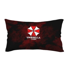 Подушка 3D антистресс с принтом UMBRELLA CORP в Тюмени, наволочка — 100% полиэстер, наполнитель — вспененный полистирол | состоит из подушки и наволочки на молнии | 