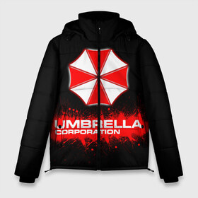 Мужская зимняя куртка 3D с принтом Umbrella Corporation в Тюмени, верх — 100% полиэстер; подкладка — 100% полиэстер; утеплитель — 100% полиэстер | длина ниже бедра, свободный силуэт Оверсайз. Есть воротник-стойка, отстегивающийся капюшон и ветрозащитная планка. 

Боковые карманы с листочкой на кнопках и внутренний карман на молнии. | corporation | umbrella | umbrella corporation | амбрела | амбрелла корпорейшн | военная корпорация | корпорация | фармацевтическая корпорация