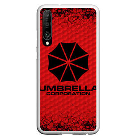 Чехол для Honor P30 с принтом Umbrella Corporation в Тюмени, Силикон | Область печати: задняя сторона чехла, без боковых панелей | corporation | umbrella | umbrella corporation | амбрела | амбрелла корпорейшн | военная корпорация | корпорация | фармацевтическая корпорация