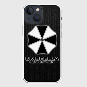 Чехол для iPhone 13 mini с принтом Umbrella Corporation в Тюмени,  |  | corporation | umbrella | umbrella corporation | амбрела | амбрелла корпорейшн | военная корпорация | корпорация | фармацевтическая корпорация