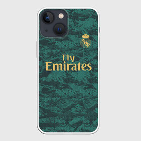 Чехол для iPhone 13 mini с принтом Real Gk 1 19 20 в Тюмени,  |  | champions | courtois | league | madrid | real | spain | испания | куртуа | лига | мадрид | реал | чемпионов