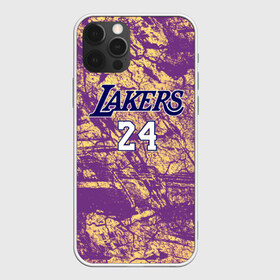 Чехол для iPhone 12 Pro Max с принтом Kobe Bryant в Тюмени, Силикон |  | angeles | bryant | kobe | lakers | los | nba | баскетбольный | клуб