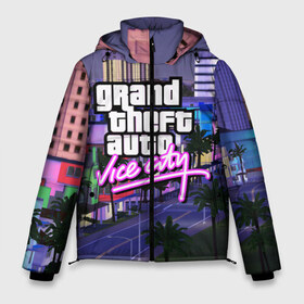 Мужская зимняя куртка 3D с принтом Grand Theft Auto Vice City в Тюмени, верх — 100% полиэстер; подкладка — 100% полиэстер; утеплитель — 100% полиэстер | длина ниже бедра, свободный силуэт Оверсайз. Есть воротник-стойка, отстегивающийся капюшон и ветрозащитная планка. 

Боковые карманы с листочкой на кнопках и внутренний карман на молнии. | grand theft auto 2 | grand theft auto 3 | grand theft auto v | grand theft auto: san andreas | grand theft auto: vice city | gta 1 | gta 2 | gta 3 | gta 4 | gta 5 | gta online | gta v | город | игры