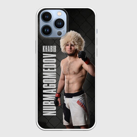 Чехол для iPhone 13 Pro Max с принтом Хабиб Нурмагомедов в Тюмени,  |  | habib | khabib | khabib nurmagomedov | mma | nurmagomedov | the eagle | ufc | боец | бои без правил | борьба | микс файт | мма | нурмагомедов | орёл | самбо | хабиб | хабиб нурмагомедов