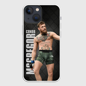 Чехол для iPhone 13 mini с принтом Конор МакГрегор в Тюмени,  |  | conor | conor mcgregor | mcgregor | mma | notorious | the notorious | ufc | боец | бои без правил | бокс | конор | конор макгрегор | макгрегор | микс файт | мма