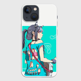 Чехол для iPhone 13 mini с принтом Ibuki Mioda в Тюмени,  |  | Тематика изображения на принте: danganronpa | ibuki mioda | данганронпа | ибуки миода