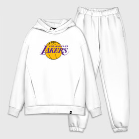 Мужской костюм хлопок OVERSIZE с принтом LA LAKERS в Тюмени,  |  | america | basketball | kobe bryant | la | la lakers | lakers | los angeles lakers | nba | usa | баскетбол | кобе брайант | лос анджелес лейкерс | нба | сша