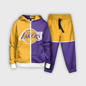 Детский костюм 3D с принтом LA LAKERS в Тюмени,  |  | america | basketball | kobe bryant | la | la lakers | lakers | los angeles lakers | nba | usa | баскетбол | кобе брайант | лос анджелес лейкерс | нба | сша