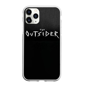 Чехол для iPhone 11 Pro Max матовый с принтом The Outsider в Тюмени, Силикон |  | Тематика изображения на принте: king | outsider | stephen | stephen king | кинг | книга | роман | сериал | стивен | стивен кинг | чужак