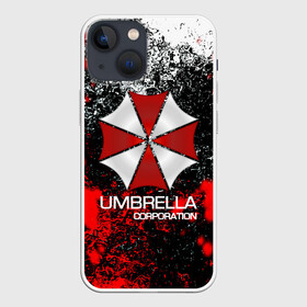 Чехол для iPhone 13 mini с принтом UMBRELLA CORP в Тюмени,  |  | biohazard | biohazard 7 | crocodile | fang | game | hand | monster | new umbrella | resident evil | resident evil 7 | umbrella | umbrella corp | umbrella corporation | zombie | обитель