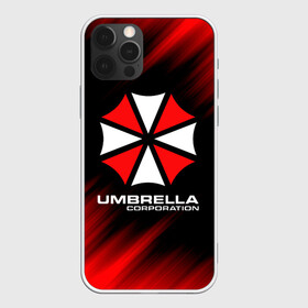 Чехол для iPhone 12 Pro с принтом Umbrella Corporation в Тюмени, силикон | область печати: задняя сторона чехла, без боковых панелей | corp | corporation | resident evil | umbrella | umbrella corporation | зомби апокалипсис | зонт | игра