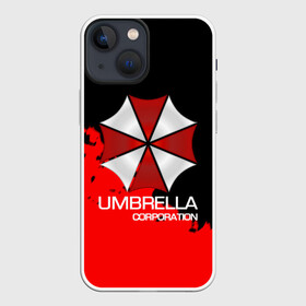 Чехол для iPhone 13 mini с принтом UMBRELLA CORP в Тюмени,  |  | biohazard | biohazard 7 | crocodile | fang | game | hand | monster | new umbrella | resident evil | resident evil 7 | umbrella | umbrella corp | umbrella corporation | zombie | обитель