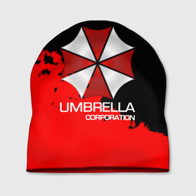 Шапка 3D с принтом UMBRELLA CORP в Тюмени, 100% полиэстер | универсальный размер, печать по всей поверхности изделия | biohazard | biohazard 7 | crocodile | fang | game | hand | monster | new umbrella | resident evil | resident evil 7 | umbrella | umbrella corp | umbrella corporation | zombie | обитель