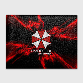 Обложка для студенческого билета с принтом UMBRELLA CORP в Тюмени, натуральная кожа | Размер: 11*8 см; Печать на всей внешней стороне | Тематика изображения на принте: biohazard | biohazard 7 | crocodile | fang | game | hand | monster | new umbrella | resident evil | resident evil 7 | umbrella | umbrella corp | umbrella corporation | zombie | обитель