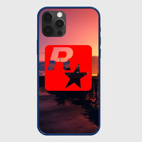 Чехол для iPhone 12 Pro с принтом GTA ROCKSTAR в Тюмени, силикон | область печати: задняя сторона чехла, без боковых панелей | grand theft auto 2 | grand theft auto 3 | grand theft auto v | grand theft auto: san andreas | grand theft auto: vice city | gta 1 | gta 2 | gta 3 | gta 4 | gta 5 | gta online | gta v | город | игры