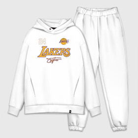 Мужской костюм хлопок OVERSIZE с принтом KOBE BRYANT (АВТОГРАФ) в Тюмени,  |  | america | basketball | kobe bryant | la | la lakers | lakers | los angeles lakers | nba | usa | баскетбол | кобе брайант | лос анджелес лейкерс | нба | сша