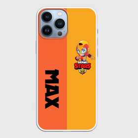 Чехол для iPhone 13 Pro Max с принтом BRAWL STARS MAX. в Тюмени,  |  | bea | bibi | brawl stars | colt | crow | el brown | leon | leon shark | max | nita | sally leon | shark | акула | беа | берли | биби | бравл старс | браун | ворон | кольт | леон | леон акула | макс | нита | шелли