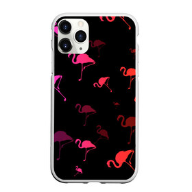 Чехол для iPhone 11 Pro Max матовый с принтом Фламинго в Тюмени, Силикон |  | Тематика изображения на принте: минимализм | прикольные картинки | прикольные надписи | розовый фламинго | фламинго