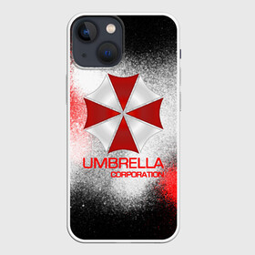 Чехол для iPhone 13 mini с принтом UMBRELLA CORP в Тюмени,  |  | biohazard | biohazard 7 | crocodile | fang | game | hand | monster | new umbrella | resident evil | resident evil 7 | umbrella | umbrella corp | umbrella corporation | zombie | обитель