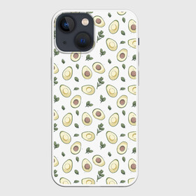 Чехол для iPhone 13 mini с принтом АВОКАДО в Тюмени,  |  | avocado | character | cute pictures | exotic | fruit | nut | vegan | vegetables | vegetarian | авокадо | веган | вегетарианец | милые картинки | овощи | орех | персонаж | фрукты | экзотика