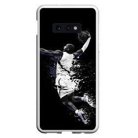 Чехол для Samsung S10E с принтом KOBE BRYANT в Тюмени, Силикон | Область печати: задняя сторона чехла, без боковых панелей | Тематика изображения на принте: america | basketball | kobe bryant | la | la lakers | lakers | los angeles lakers | nba | usa | баскетбол | кобе брайант | лос анджелес лейкерс | нба | сша