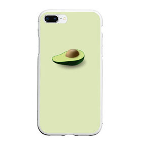 Чехол для iPhone 7Plus/8 Plus матовый с принтом Авокадо в Тюмени, Силикон | Область печати: задняя сторона чехла, без боковых панелей | авокадо | веган | еда блогеров | мемы | минимализм | прикольные картинки | прикольные надписи | растение | фрукт