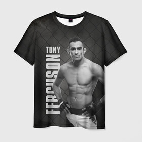 Мужская футболка 3D с принтом Tony Ferguson в Тюмени, 100% полиэфир | прямой крой, круглый вырез горловины, длина до линии бедер | Тематика изображения на принте: el cucuy | ferguson | mma | tony | tony ferguson | ufc | арманн | бокс | борьба | джиу джитсу | кукуй | тони | тони фергюсон | фергюсон | эль | эль кукуй | энтони