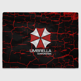 Плед 3D с принтом UMBRELLA CORP в Тюмени, 100% полиэстер | закругленные углы, все края обработаны. Ткань не мнется и не растягивается | biohazard | biohazard 7 | crocodile | fang | game | hand | monster | new umbrella | resident evil | resident evil 7 | umbrella | umbrella corp | umbrella corporation | zombie | обитель