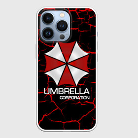 Чехол для iPhone 13 Pro с принтом UMBRELLA CORP в Тюмени,  |  | Тематика изображения на принте: biohazard | biohazard 7 | crocodile | fang | game | hand | monster | new umbrella | resident evil | resident evil 7 | umbrella | umbrella corp | umbrella corporation | zombie | обитель