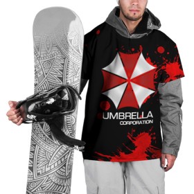 Накидка на куртку 3D с принтом UMBRELLA CORP в Тюмени, 100% полиэстер |  | biohazard | biohazard 7 | crocodile | fang | game | hand | monster | new umbrella | resident evil | resident evil 7 | umbrella | umbrella corp | umbrella corporation | zombie | обитель