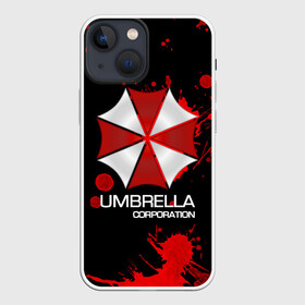 Чехол для iPhone 13 mini с принтом UMBRELLA CORP в Тюмени,  |  | biohazard | biohazard 7 | crocodile | fang | game | hand | monster | new umbrella | resident evil | resident evil 7 | umbrella | umbrella corp | umbrella corporation | zombie | обитель