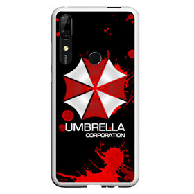 Чехол для Honor P Smart Z с принтом UMBRELLA CORP в Тюмени, Силикон | Область печати: задняя сторона чехла, без боковых панелей | Тематика изображения на принте: biohazard | biohazard 7 | crocodile | fang | game | hand | monster | new umbrella | resident evil | resident evil 7 | umbrella | umbrella corp | umbrella corporation | zombie | обитель