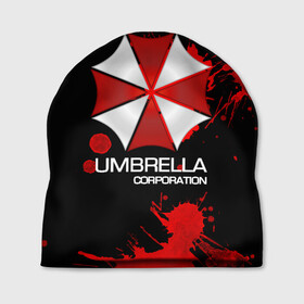 Шапка 3D с принтом UMBRELLA CORP в Тюмени, 100% полиэстер | универсальный размер, печать по всей поверхности изделия | biohazard | biohazard 7 | crocodile | fang | game | hand | monster | new umbrella | resident evil | resident evil 7 | umbrella | umbrella corp | umbrella corporation | zombie | обитель