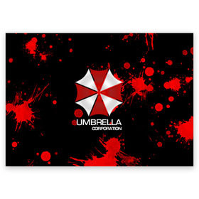 Поздравительная открытка с принтом UMBRELLA CORP в Тюмени, 100% бумага | плотность бумаги 280 г/м2, матовая, на обратной стороне линовка и место для марки
 | Тематика изображения на принте: biohazard | biohazard 7 | crocodile | fang | game | hand | monster | new umbrella | resident evil | resident evil 7 | umbrella | umbrella corp | umbrella corporation | zombie | обитель