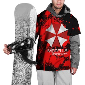 Накидка на куртку 3D с принтом UMBRELLA CORP в Тюмени, 100% полиэстер |  | biohazard | biohazard 7 | crocodile | fang | game | hand | monster | new umbrella | resident evil | resident evil 7 | umbrella | umbrella corp | umbrella corporation | zombie | обитель