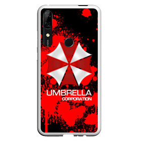 Чехол для Honor P Smart Z с принтом UMBRELLA CORP в Тюмени, Силикон | Область печати: задняя сторона чехла, без боковых панелей | Тематика изображения на принте: biohazard | biohazard 7 | crocodile | fang | game | hand | monster | new umbrella | resident evil | resident evil 7 | umbrella | umbrella corp | umbrella corporation | zombie | обитель