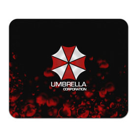 Коврик для мышки прямоугольный с принтом UMBRELLA CORP в Тюмени, натуральный каучук | размер 230 х 185 мм; запечатка лицевой стороны | Тематика изображения на принте: biohazard | biohazard 7 | crocodile | fang | game | hand | monster | new umbrella | resident evil | resident evil 7 | umbrella | umbrella corp | umbrella corporation | zombie | обитель