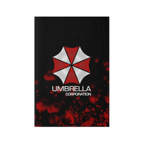 Обложка для паспорта матовая кожа с принтом UMBRELLA CORP в Тюмени, натуральная матовая кожа | размер 19,3 х 13,7 см; прозрачные пластиковые крепления | Тематика изображения на принте: biohazard | biohazard 7 | crocodile | fang | game | hand | monster | new umbrella | resident evil | resident evil 7 | umbrella | umbrella corp | umbrella corporation | zombie | обитель