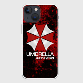 Чехол для iPhone 13 mini с принтом UMBRELLA CORP в Тюмени,  |  | biohazard | biohazard 7 | crocodile | fang | game | hand | monster | new umbrella | resident evil | resident evil 7 | umbrella | umbrella corp | umbrella corporation | zombie | обитель